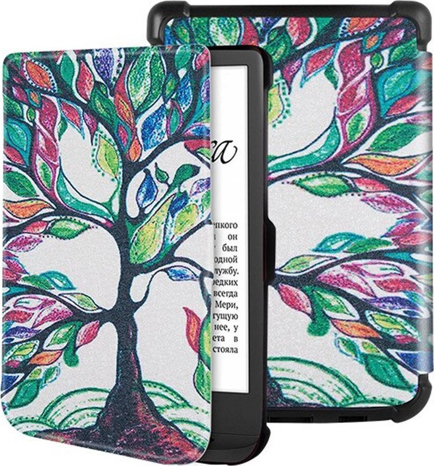 Strado Case Graphic Case for Pocketbook Lux 4/5 627/628 (HappyTree) planšetdatora soma