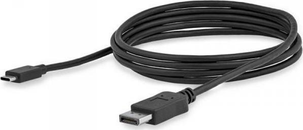 Kabel USB StarTech USB-C - DisplayPort 1.8 m Czarny (JAB-2916138) JAB-2916138 (0065030864824) USB kabelis
