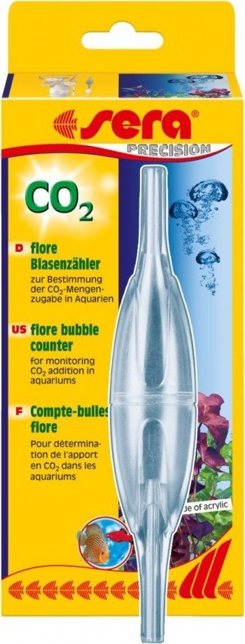 Sera Licznik pecherzykow Flore CO2 bubble counter SE-08059 (4001942080590) akvārija filtrs