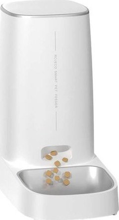 Rojeco Smart food dispenser Rojeco 4L Automatic Pet Feeder WiFi Version with Single Bowl piederumi kaķiem