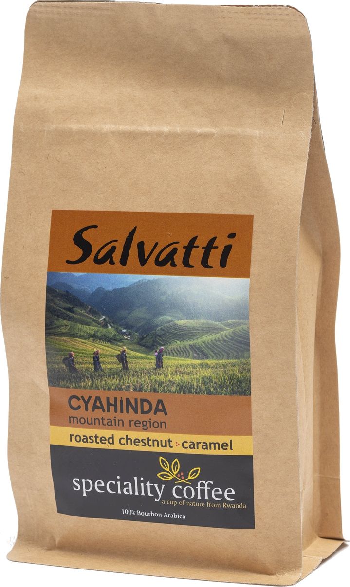 Kawa ziarnista Salvatti Cyahinda 1 kg CYAHINDA 1000Z (5905669742214) piederumi kafijas automātiem