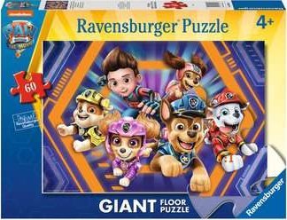 Ravensburger Puzzle 60el podlogowe PAW PATROL Psi Patrol Giant 030989 Ravensburger RAP 030989 (4005556030989) puzle, puzzle