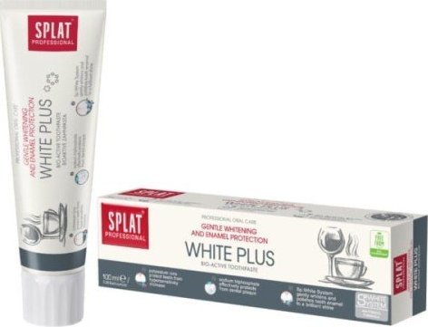 Splat SPLAT PASTA PROF. WHITE PLUS 100ml** 7640168930134 (7640168930134) mutes higiēnai