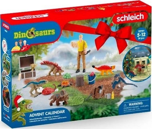 Schleich Advent Calendar Dinosaurs 98984 bērnu rotaļlieta