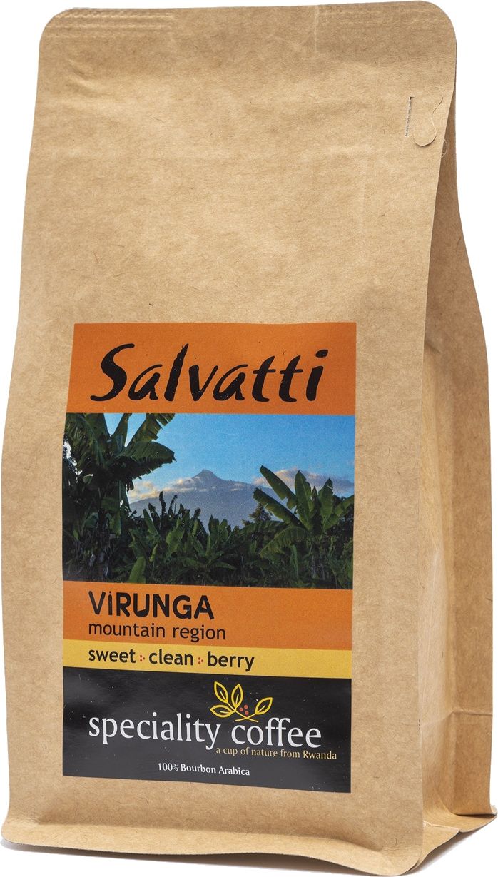 Kawa ziarnista Salvatti Virunga 1 kg VIRUNGA 1000Z (5905669742269) piederumi kafijas automātiem