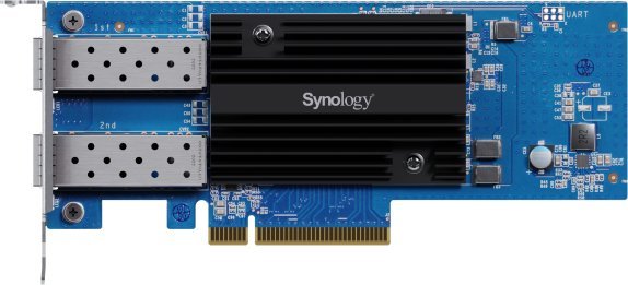 SYNOLOGY E25G30-F2 Dual-port 25GbE SFP28 piederumi cietajiem diskiem HDD