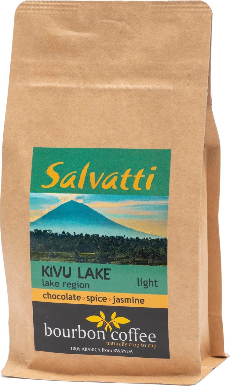 Kawa ziarnista Salvatti Kawa Speciality Salvatti 250 g KIVU LAKE 250 (5905669742603) piederumi kafijas automātiem