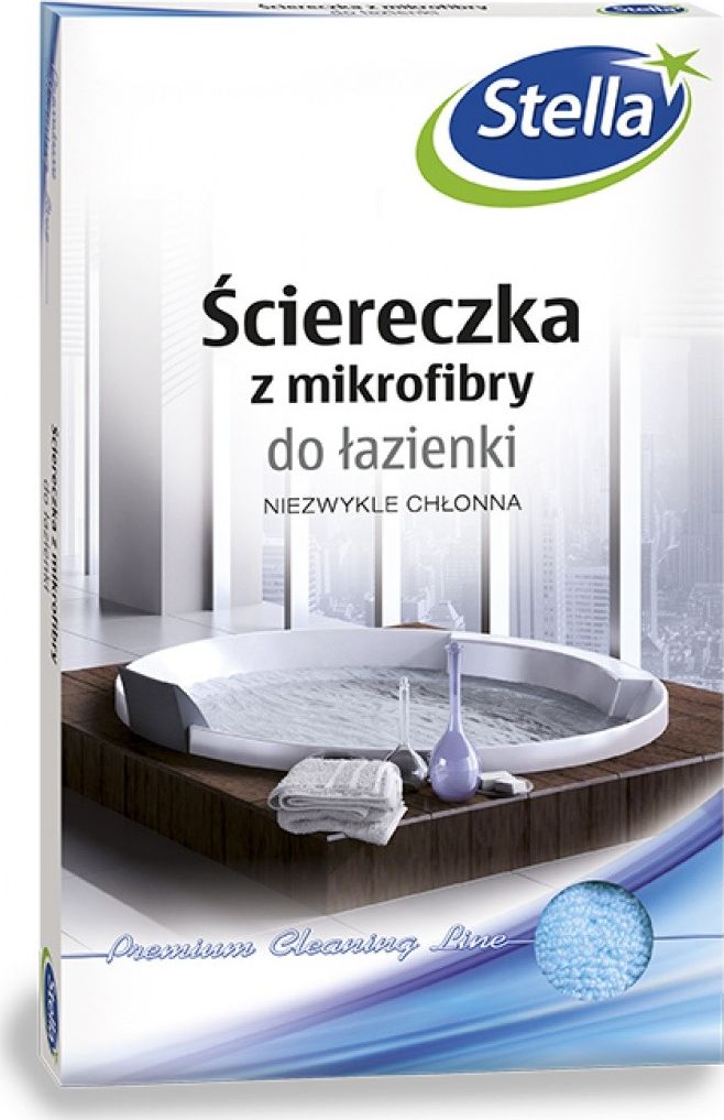 Stella Sciereczka z mikrofibry STELLA, do lazienki, 1 szt., mix ST-ST-009220 (5903936009220) Virtuves piederumi