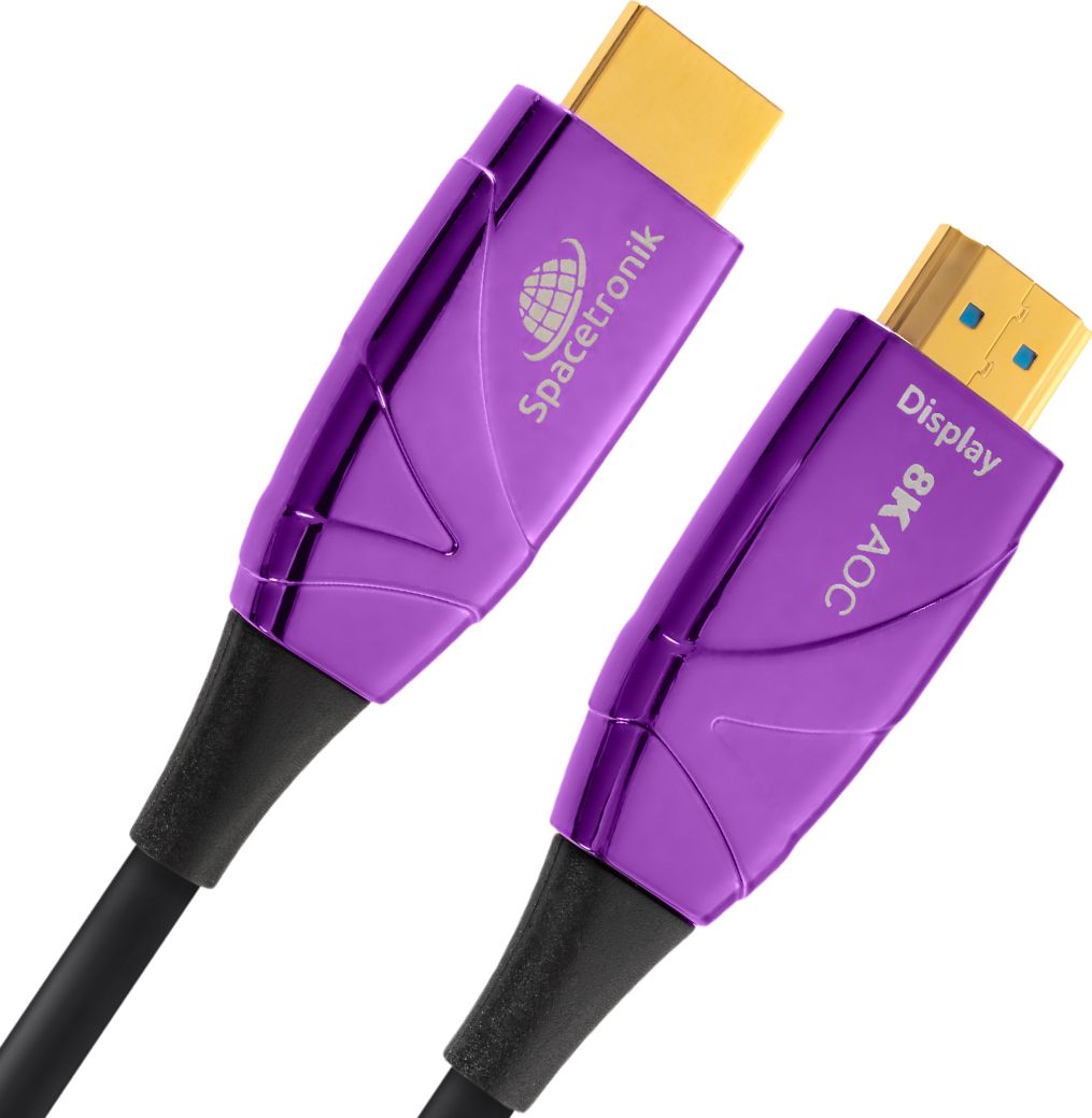 Kabel Spacetronik HDMI - HDMI 25m czarny (5903031025491) 5903031025491 (5903031025491) kabelis video, audio