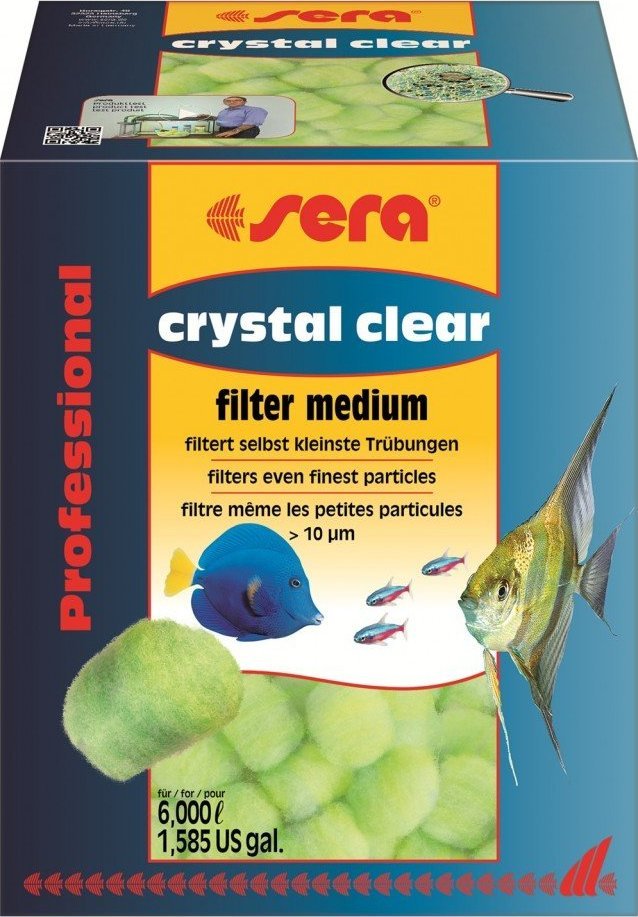 Sera Wklad mechaniczny Crystal clear Professional 350 g SE-32075 (4001942445184) akvārija filtrs