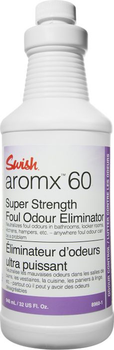 Swish Swish Aromx 60 - Bardzo silny srodek do usuwania nieprzyjemnych zapachow - 1 l SWISH/AROMX/60/1L (624237896016) Sadzīves ķīmija