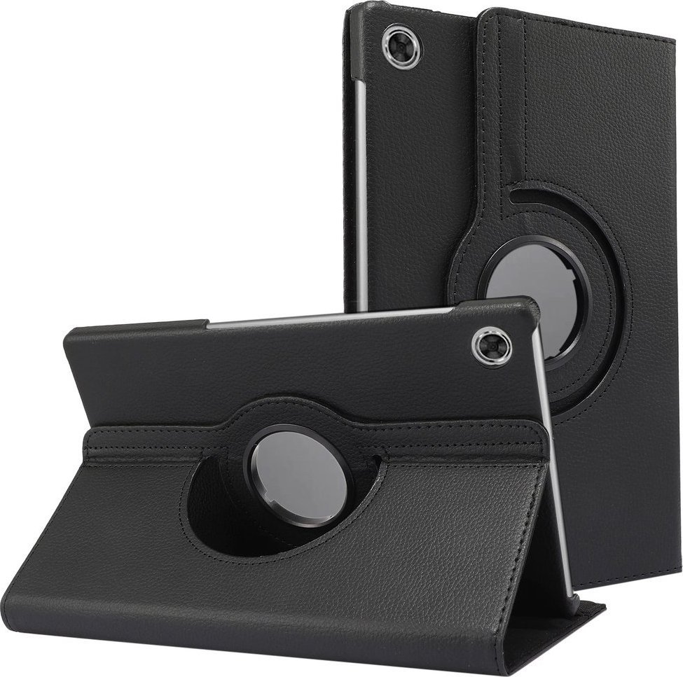 Strado Rotary Case for Lenovo M10 Plus 3rd 2022 (Black) planšetdatora soma