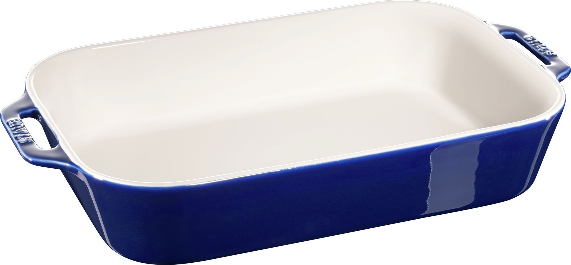 STAUB Staub Rectangular Dish Ceramic, dark blue, 34x24x7.6 40511-149-0 (4009839317163)