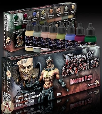 Scale75 Scale75: Fantasy & Games - Paint Set - Unnatural Flesh 2007849 (8412548267814)