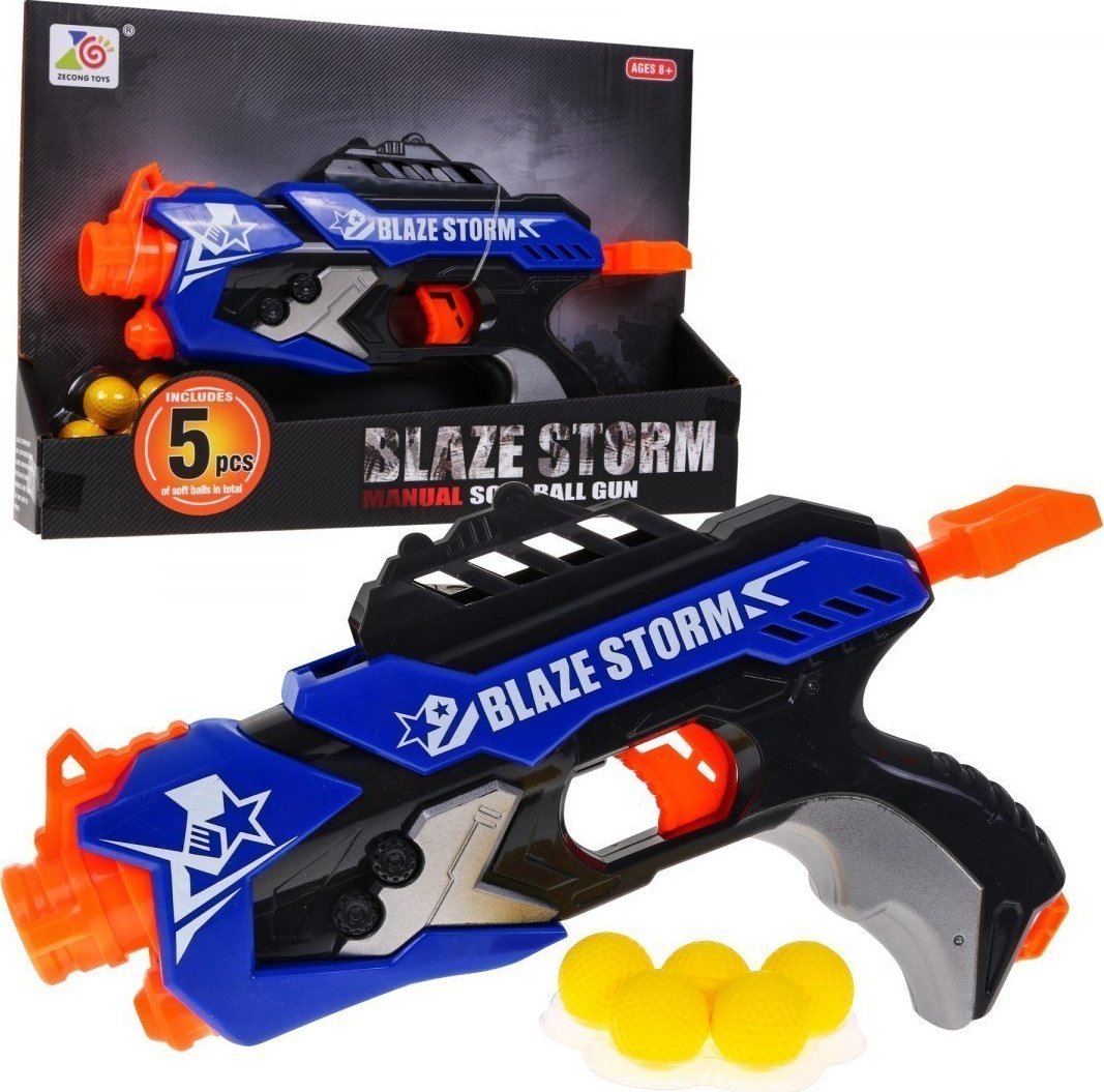Ramiz Blaze Storm Pistolet Karabin Niebieski ZMI.ZC7112 (5903864951639) Rotaļu ieroči