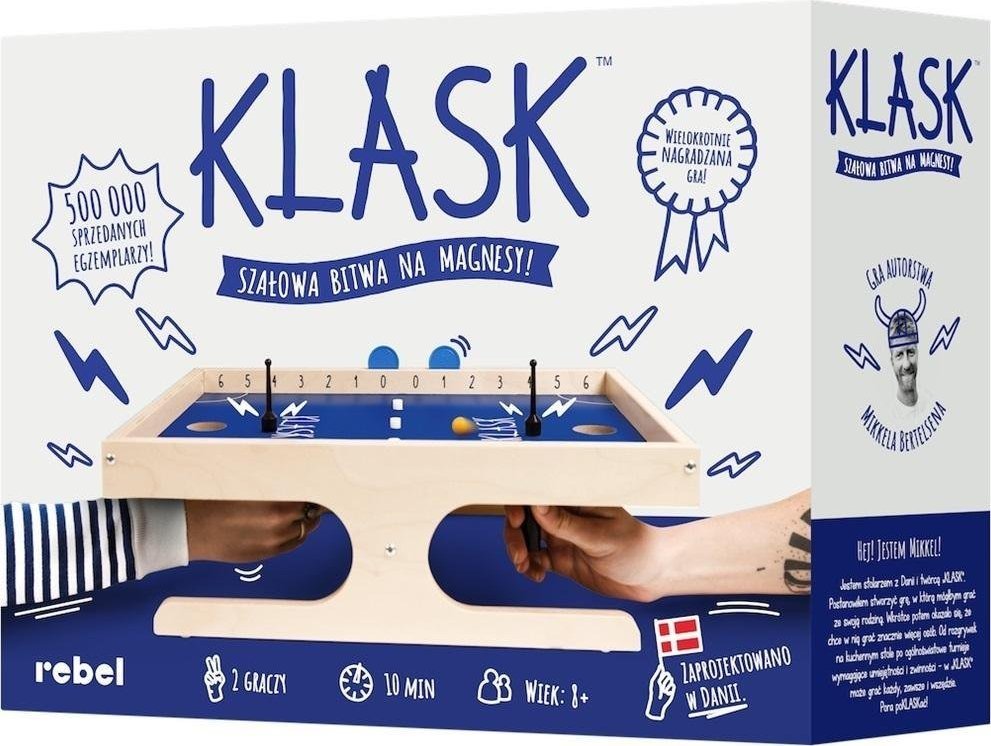 Rebel KLASK (poļu valodā) galda spēle