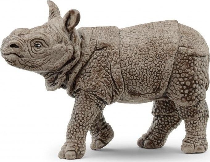 Figurka Schleich Mlody Nosorozec Indyjski Wild Life GXP-855928 (4059433527765) bērnu rotaļlieta