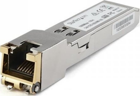 STARTECH GIGABIT RJ45 COPPER SFP SFP MODULE - COPPER TRANSCEIVER datortīklu aksesuārs