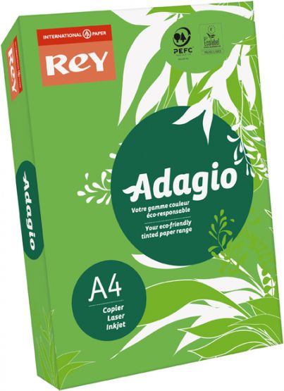 Rey Adagio Papier ksero A4 80g 500 arkuszy ADAGI080X650 (3368220102995) papīrs