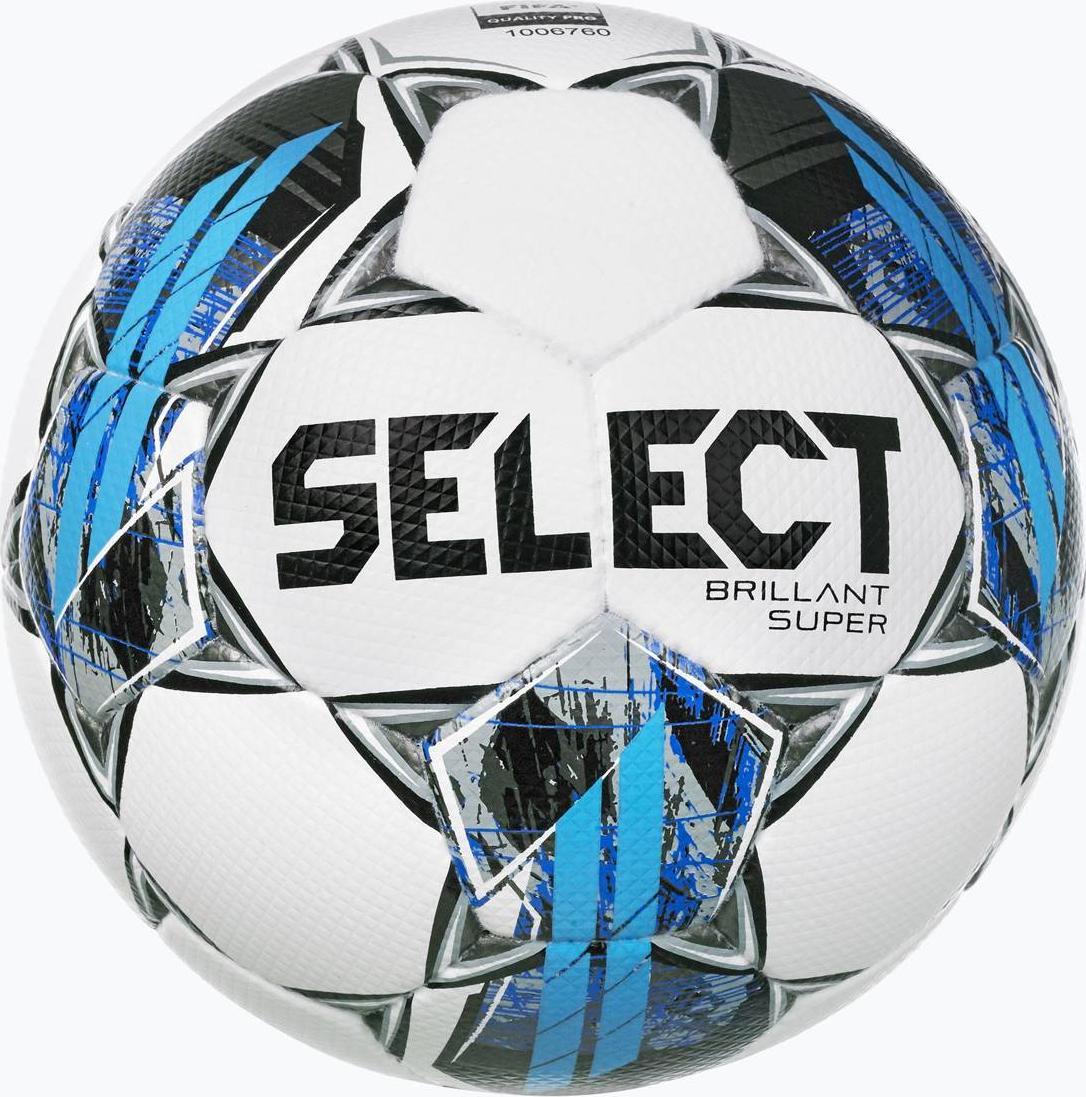 Select Select Brillant Super Ball BRILLANT SUPER WHT-BLK biale 5 BRILLANT SUPER WHT-BLK (5703543292059) bumba