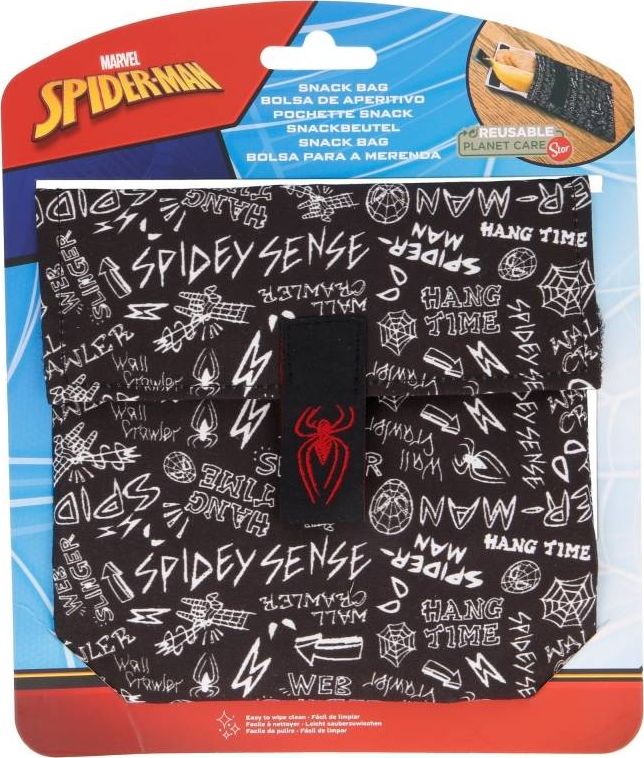 Spiderman Spiderman - Wielorazowa torba lunchowa BT-44105 (8412497441051) Pārtikas uzglabāšanas piederumi