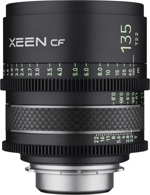 Obiektyw Samyang Xeen CF Canon EF 135 mm F/2.2 F1512212103 (8809298888480) foto objektīvs