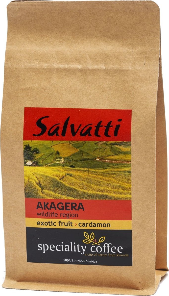 Kawa ziarnista Salvatti Kawa Speciality Salvatti 250 g AKAGERA 250Z (5905669742009) piederumi kafijas automātiem