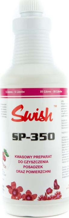 Swish Swish SP - 350 Kwasowy preparat do gruntownego czyszczenia posadzek 1 l SP350 (5907662640382) Sadzīves ķīmija