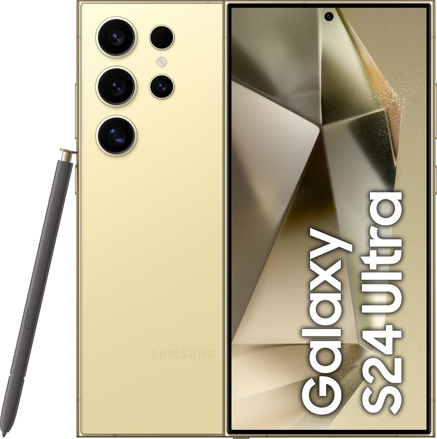 Samsung Galaxy S24 Ultra 5G 12GB/1TB Titanium Yellow Mobilais Telefons