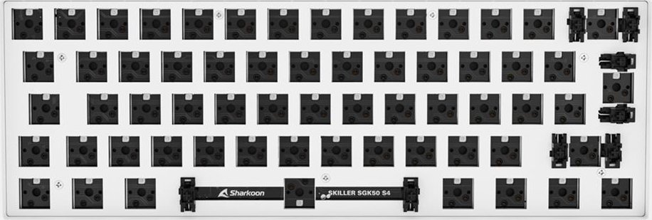 Sharkoon Skiller SGK50 S4 Barebone keyboard USB White 4044951038466 klaviatūra