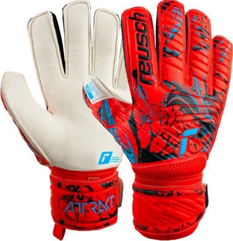 Reusch Rekawice bramkarskie Reusch Attrakt Grip 5370815 3334 71584-214 (4060485395431) Sporta aksesuāri