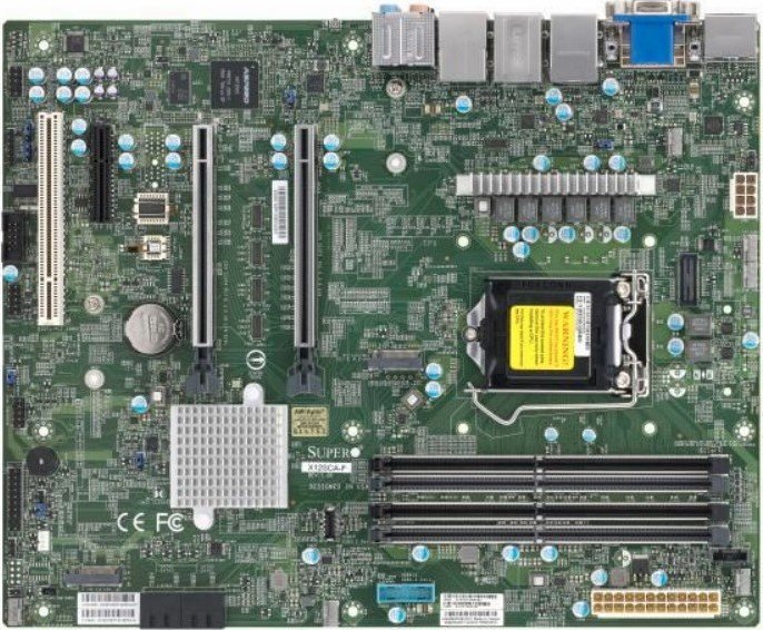 SUPERMICRO X12SCA-F - motherboard - ATX - LGA1200 Socket - W480 pamatplate, mātesplate