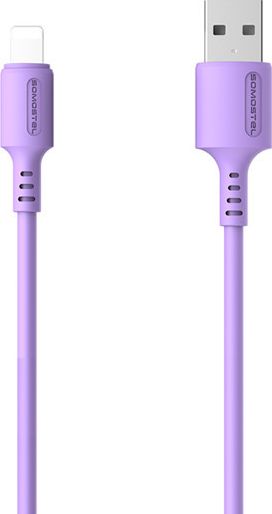 Kabel USB Somostel USB-A - Lightning 1.2 m Fioletowy (SMS-BP06 USB - Lightning Fioletowy) SMS-BP06 USB - Lightning Fioletowy (5902012968826) USB kabelis