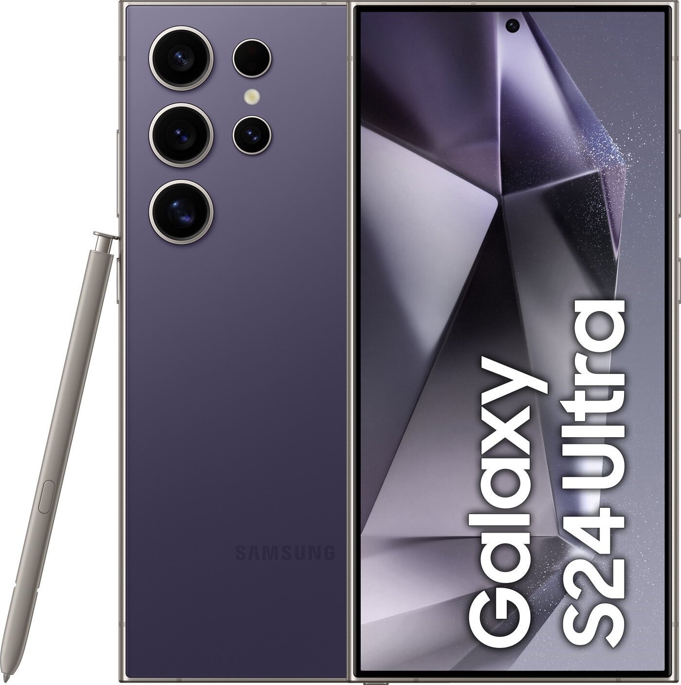Smartfon Samsung Galaxy S24 Ultra 5G 12/256GB Fioletowy  (SM-S928BZV) SM-S928BZV (8806095308920) Mobilais Telefons