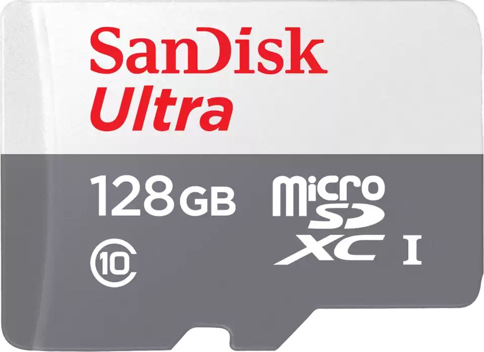 SanDisk Ultra Light 128GB microSDHC + SD Adapter 100MB/s Class 10 atmiņas karte