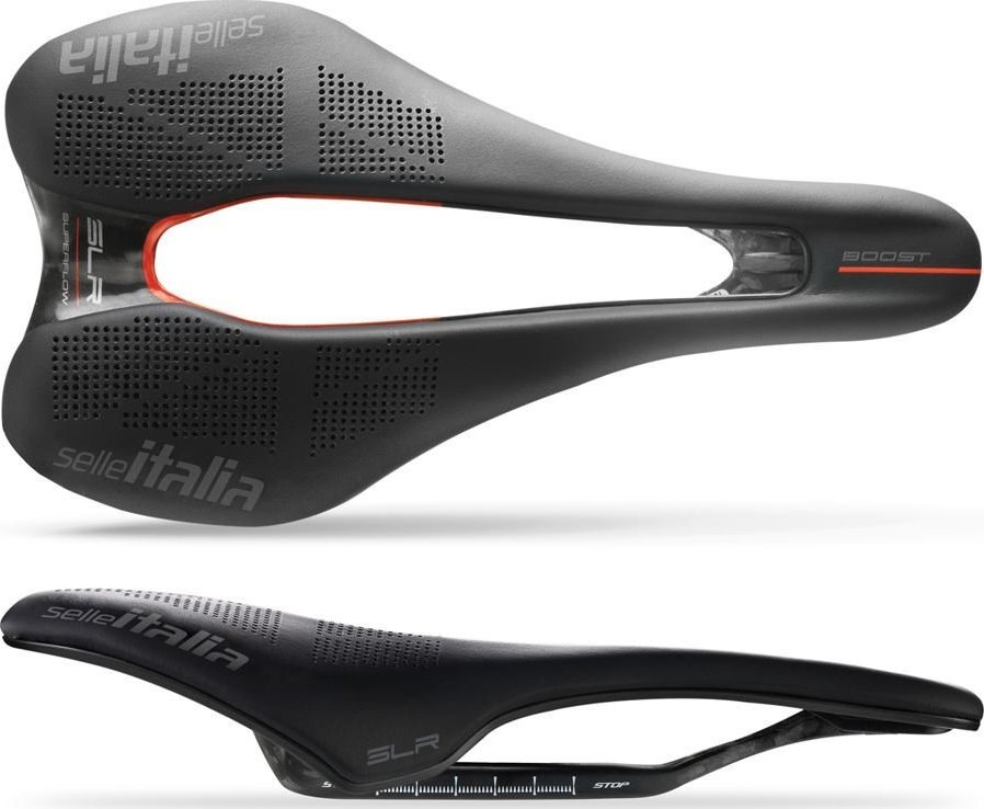 Selle Italia Siodlo SELLE ITALIA SLR BOOST KIT CARBONIO SUPERFLOW S (id match S3), Carbon Rail+10mm, Fibra-Tek, 122g (NEW) SIT-041A620ICA011