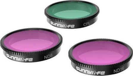 Filtr SunnyLife Zestaw 3 filtrow CPL+ND8+ND16 Sunnylife do Insta360 GO 3/2 UV Filtrs
