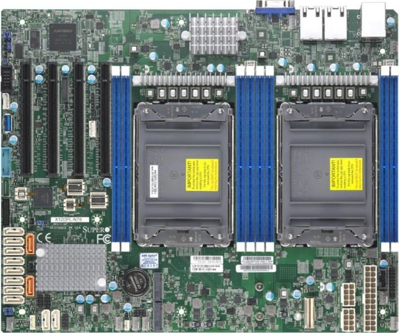 4189 D Supermicro MBD-X12DPL-NT6-O pamatplate, mātesplate