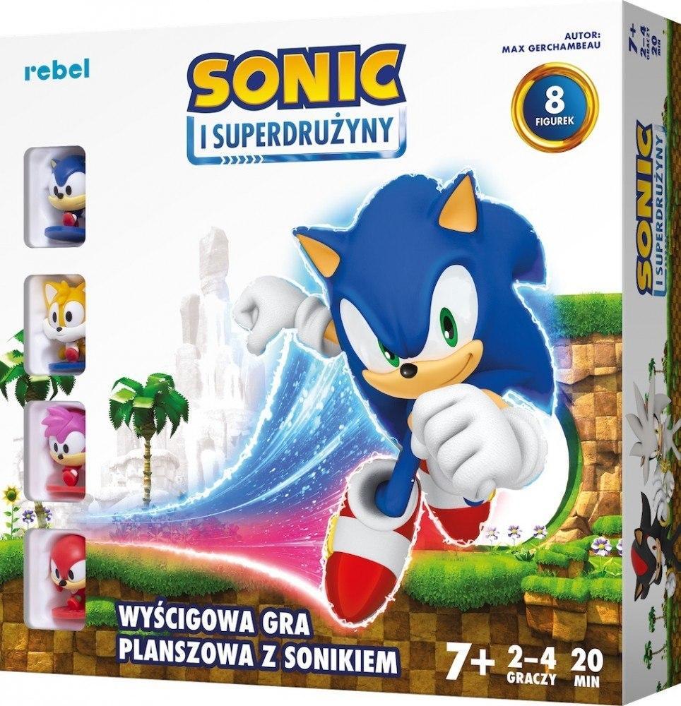 REBEL, SONIC BOARD GAME AND SUPERTEAM  (PL) galda spēle