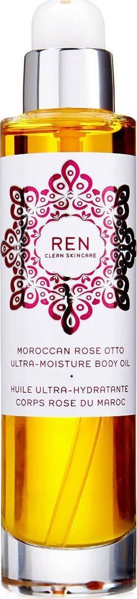 Ren Clean Skincare Moroccan Rose Otto Ultra-Moisture Body Oil gleboko nawilzajacy olejek do ciala 100ml 5060033770382 (5060033770382) kosmētika ķermenim