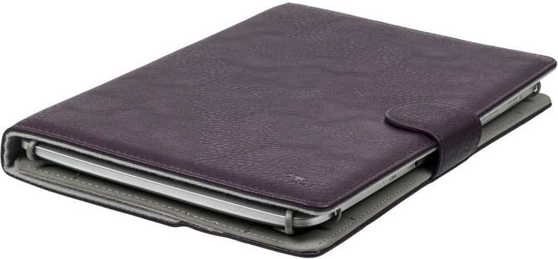 Riva Case Orly 3017 Universal - Flip-Hülle für Tablet - Polyurethan-Kunstleder - violett - 10.1 6907267030174 Planšetes aksesuāri