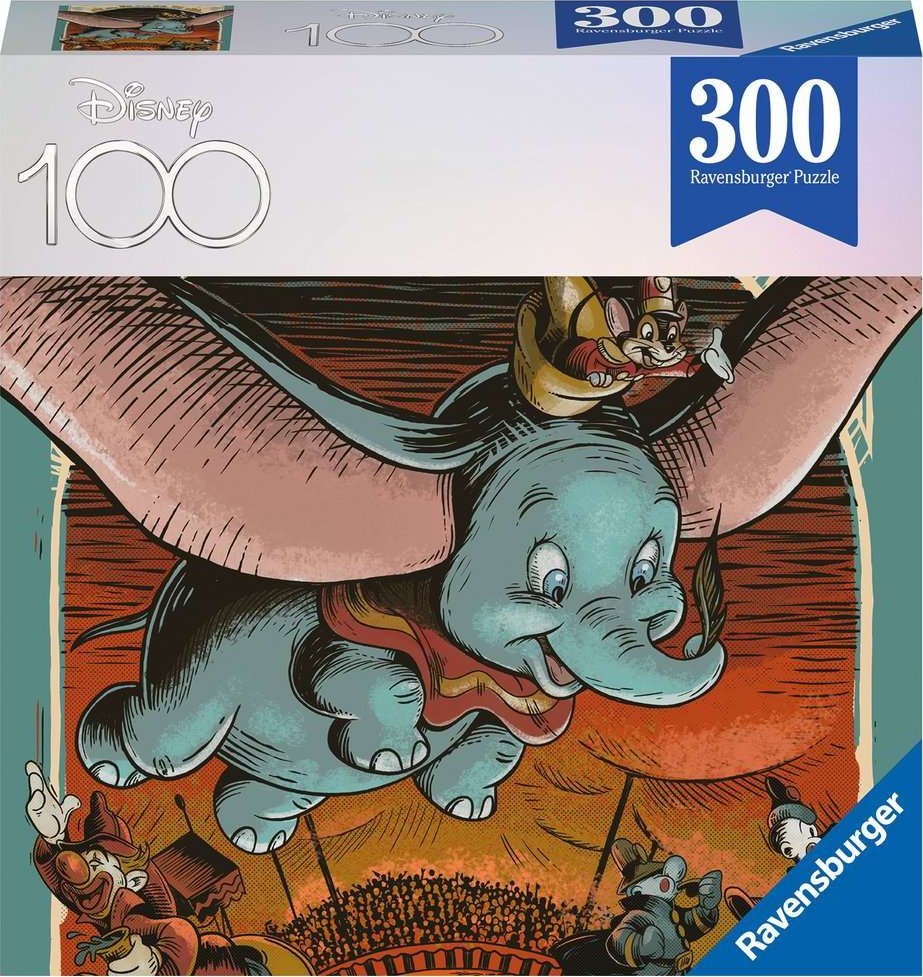 Ravensburger Ravensburger Puzzle Disney 100 Dumbo (300 pieces) 13370 (4005556133703) puzle, puzzle
