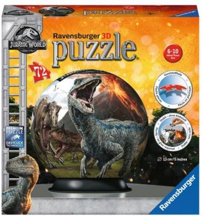 Ravensburger Puzzle kuliste 72 elementy Jurassic World 2 (117574) RAP 117574 (4005556117574) puzle, puzzle