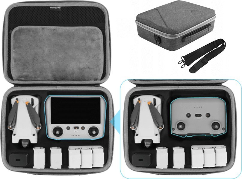 SunnyLife Futeral Hard Case Etui Pokrowiec Do Dji Mini 3 Pro SB7072 (5904647819801)