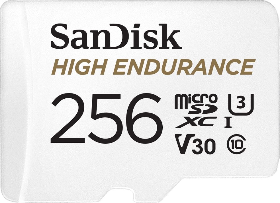 SanDisk High Endurance     256GB microSDHC     SDSQQNR-256G-GN6IA atmiņas karte