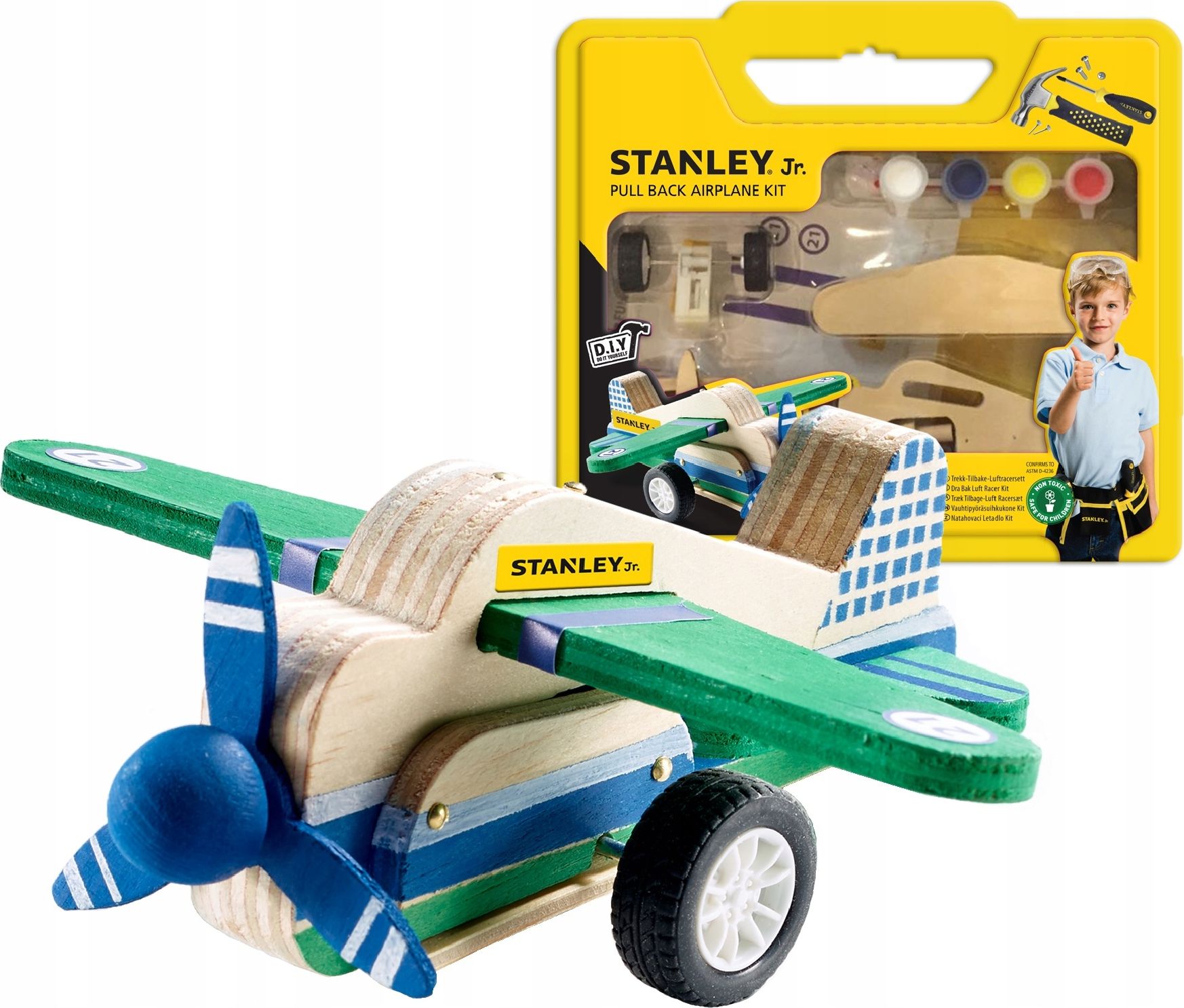 Stanley Junior Samolot z napedem Stanley Jr zestaw (JK029-SY) JK029-SY (7290014259966)