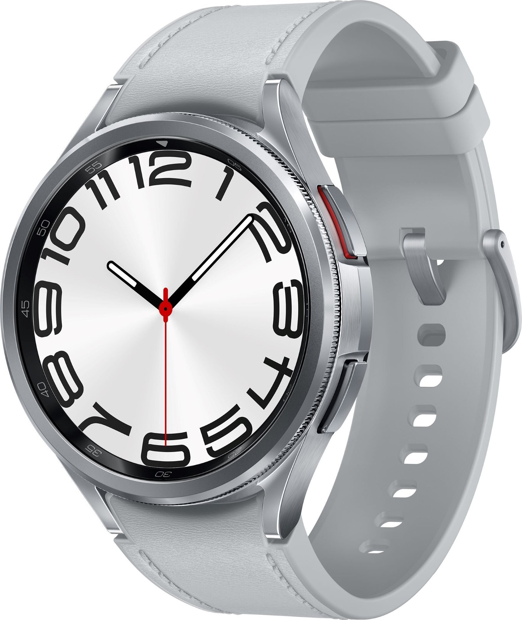Smartwatch Samsung Galaxy Watch 6 Classic Stainless Steel 47mm Szary  (AKGSA1SMA0171) AKGSA1SMA0171 (8806095038797) Viedais pulkstenis, smartwatch