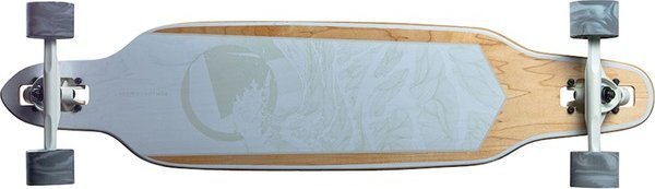 Deskorolka RAM RAM Longboard Solitary Blanc de blanc (white/grey) 12666 (4260664750529)