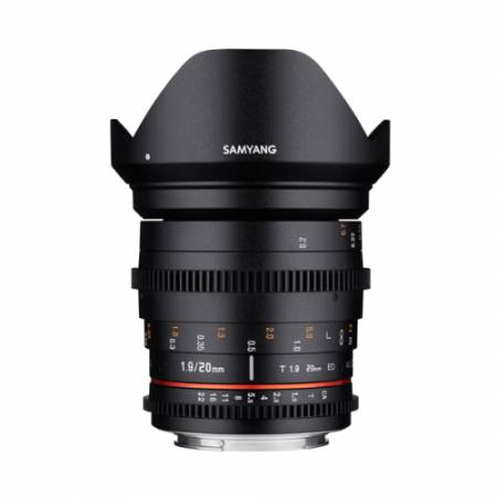 Obiektyw Samyang 4/3 20 mm F/1.9 AS ED MFT UMC F1313509102 (8809298880590) foto objektīvs