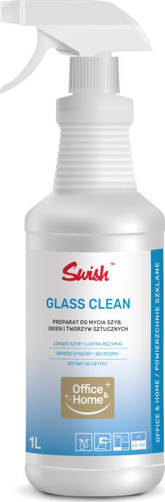Swish Swish Glass Clean Plyn do mycia szkla 1 l GLASS CLEAN/SWISH (5907222514009) Sadzīves ķīmija